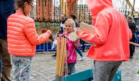 Visserij op de Wereldhavendagen