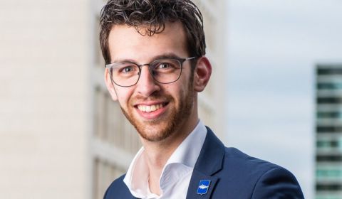 Nathanaël Middelkoop wordt wethouder op Urk